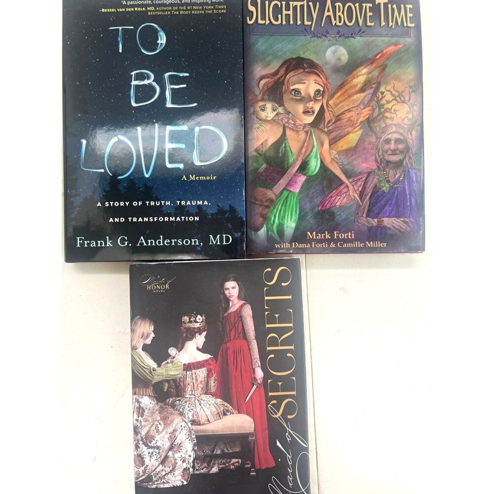 Adult Fantasy History and Memoirs in this captivating Group of 3 Hardback Books